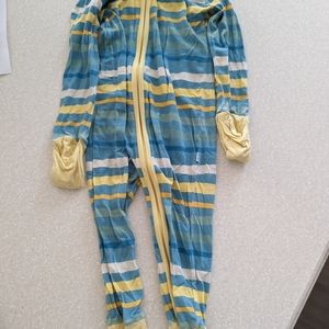Little Sleepies Garden Stripes 6-12 months